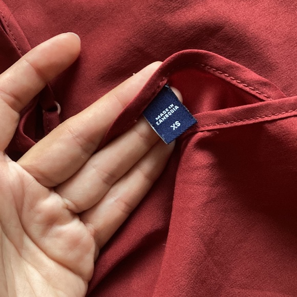 Spaghetti Strap Red Dress - Picture 2 of 3